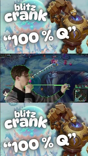blitzcrank in urf 100% Q Part1