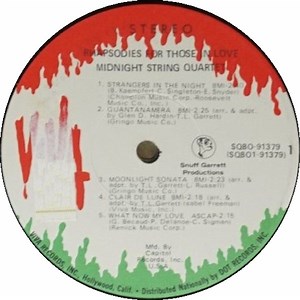 The Midnight String Quartet - Rhapsodies For Those In Love