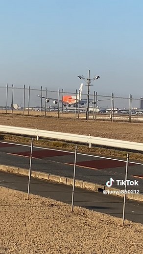 ANAフライングホヌ 成田空港着陸シーンを折り紙飛行機で再現