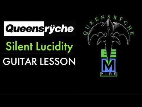 Silent Lucidity Queensryche Guitar Lesson - Riffs/Chords/Solo