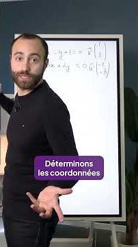 2NDE (10.6) : Étudier la position relative de deux droites du plan