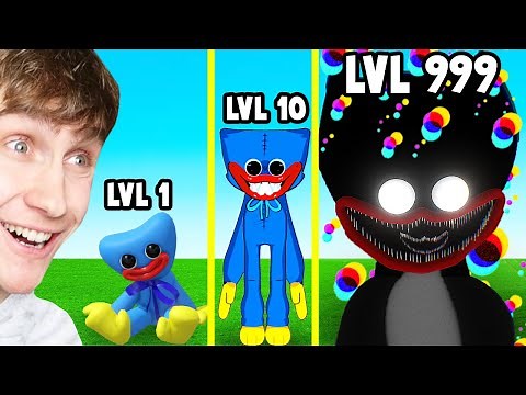 Huggy Wuggy Upgraden Naar MAX LEVEL!