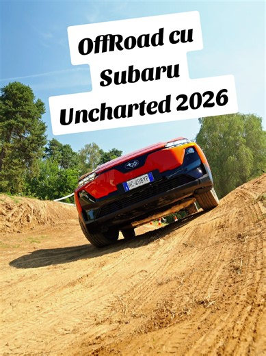 Liniște deplină, dar zero compromisuri pe teren accidentat. 🤫 Distracție în țărână cu noul Subaru Uncharted 2026! ​Am testat capabilitățile off-road ale noului crossover electric de la Subaru. Tracțiune integrală, aderență maximă și tehnologie pură pe cele mai dificile trasee 4x4. ​Cred că Subaru Uncharted este una dintre puținele mașini electrice cu care te poți distra pe off road.