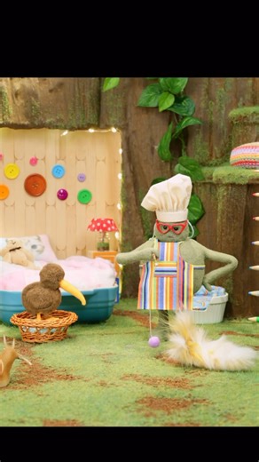 Does anyone else give their pets a little boop on the head to reactivate them like Cheffy does? | The Tiny Chef Show