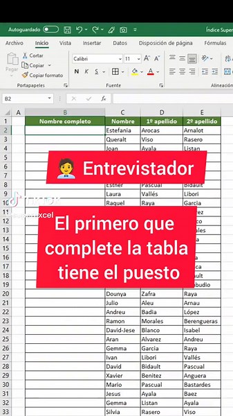 Tutorial de Excel: Usa la función CONCATENAR