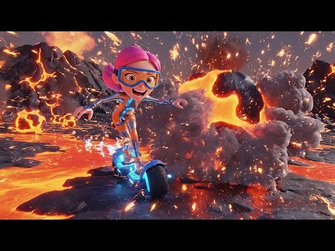 Fortnite Baby Rode a Hoverboard Through th | Nursery Rhymes for Kids & Baby Songs