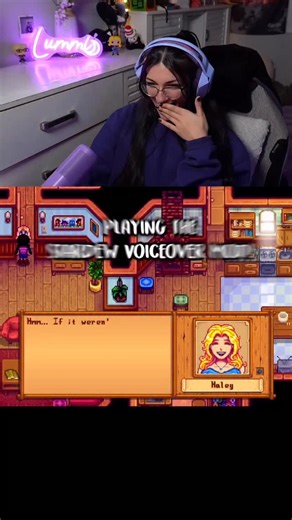 lummi on Instagram: "playing the stardew valley voice over mod!! #stardew #stardewvalley"