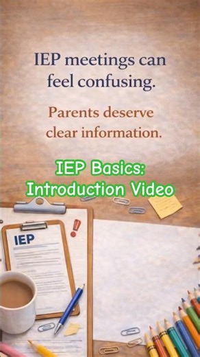 IEP meetings shouldn’t feel confusing. Let’s fix that. #IEP #SpecialEducation