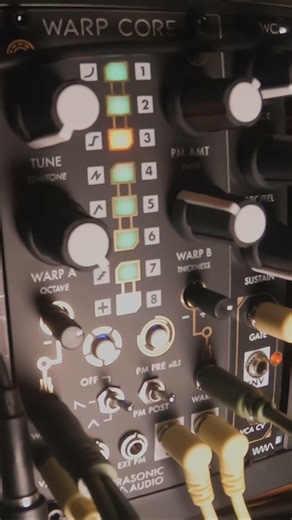 WARP CORE : Better than FM Synthesis? (No Talking) #modularsynth #eurorack #sounddesign #music