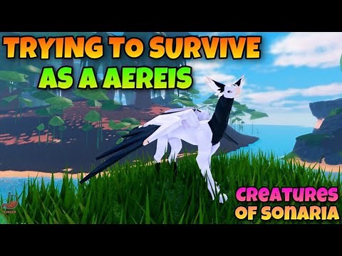 TRYING TO SURVIVE as a AEREIS!(WAR AGAINST KOSERS) | Creatures of Sonaria
