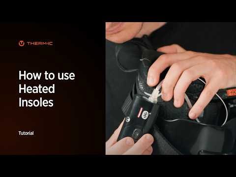 How to use Heated Insoles - Therm-ic