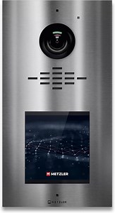 Metzler VDM10 2.0 modulare Video Türsprechanlage Edelstahl - LAN POE - Türklingel mit HD-Kamera, 1-500 Parteien Sprechanlage - Ein- und Mehrfamilienhaus, Smartphone App | Horizon