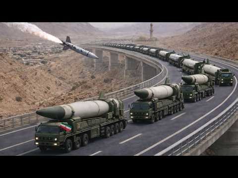 U.S. Forces Successfully HIT Iranian Long-Range Ballistic Missile Launcher Convoy by Missiles