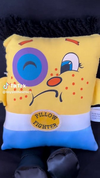 1985 Vintage Pillow People Fighter Boxer Yellow Boy Plush Toy 8
