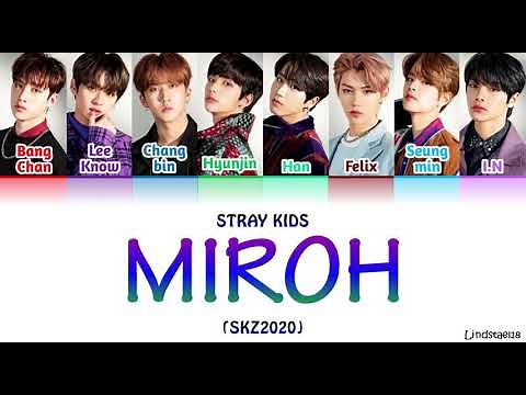 Stray Kids "MIROH" (SKZ2020) colorcodedlyrics Han-Rom-Eng