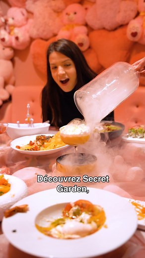 Découvrez Secret Garden, un restaurant inspiré de la mode ! 🤩💕👉 bit.ly/Bars-sans-alcool-Paris | Paris Secret