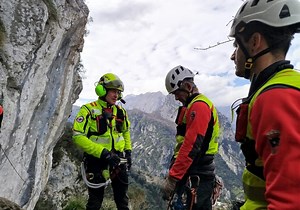 Así ha sido el rescate en la vía ferrata de La Hermida | El Diario Montañés