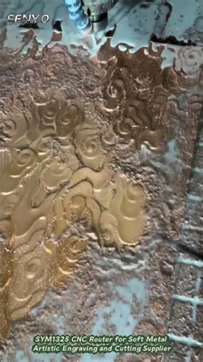 Soft Metal Embossing CNC Router Manufacturer for Aluminum Copper Plate