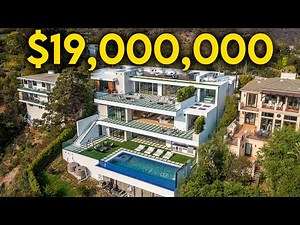 Inside a $19,000,000 Los Angeles Modern Mansion with Amazing Ocean Views