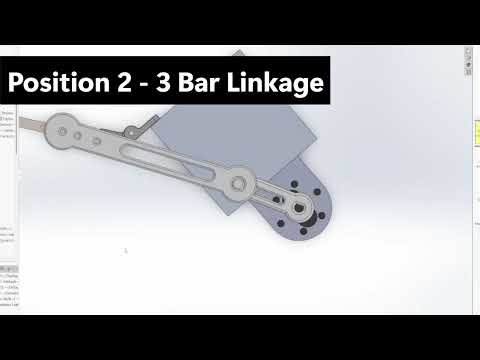 3 Bar Linkage - Solidworks Demo - MEE-360L