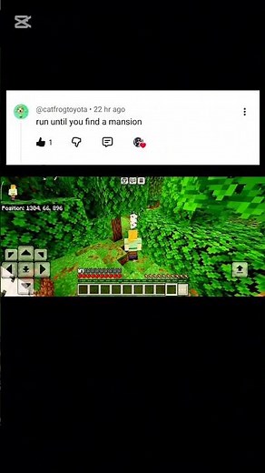 RUNNING UNTIL I FIND THE MANSION