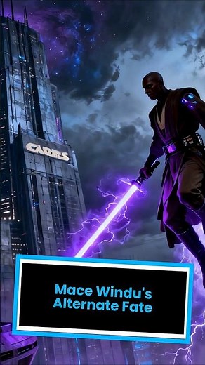 Mace Windu’s Original Death Scene Explained #shorts