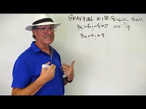 Standard Form for Linear Functions