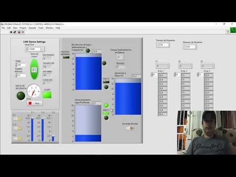 PROYECTO PURIFICADOR DE AGUA Arduino Labview