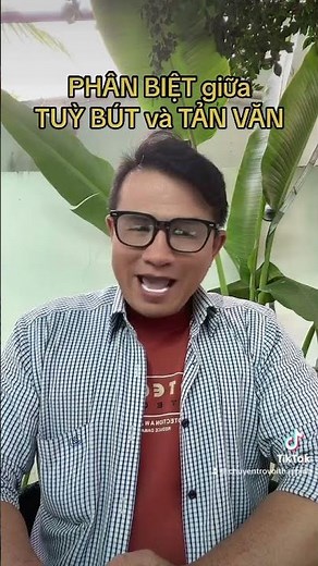 Phân biệt giữa TUỲ BÚT và TẢN VĂN