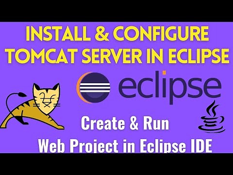 Install & Configure Apache Tomcat 10 in Eclipse IDE (2022) | Configure Tomcat Web Server in Eclipse