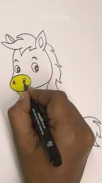 How to draw a Horse I Horse Drawing I Drawing for kids Horse
