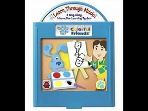 2002 Mattel/Fisher-Price Learn Through Music - Blue's Clues (Blue's Colorful Friends)