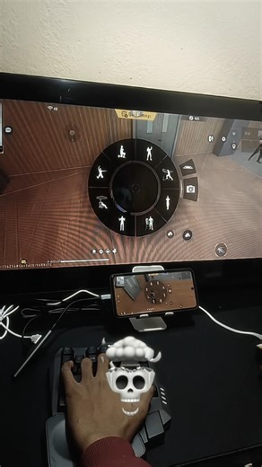 Pc❌mini mobile setup ✅Free Fire Gaming Keyboard|⌨️🖱📱Mix Pro Geek Gamer #freefire #mixpro #geekgamer