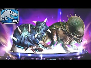 Jurassic World The Game: New Hybrids Pachyceratops Giganocephalus | Mosasaurus Event