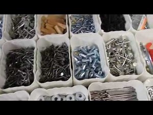 Clever DIY shop Organization