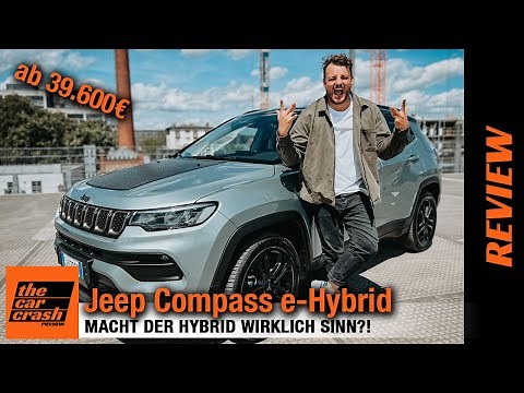 Jeep Compass e-Hybrid im Test (2022) Macht der Hybrid wirklich Sinn?! Fahrbericht | Review | Upland