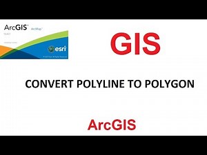 How to Convert Polyline to polygon in ArcGIS