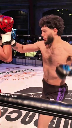 Samuel Hovsepyan with the cold walk off.. #embraceEvent3 #ko #Honeybadgersmma #Questionmark-kick
