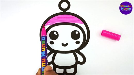 Join Pocoyo's Robot Adventure! Easy Coloring for Kids 