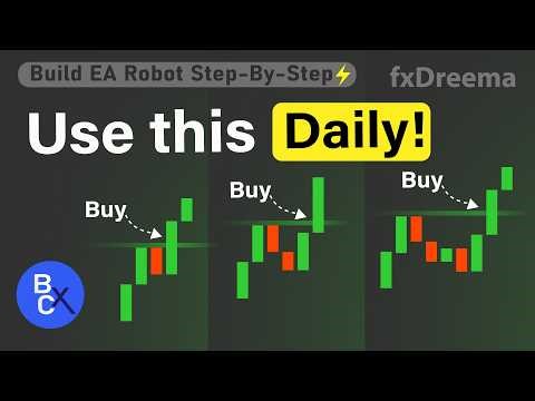Build a Forex EA - The Ultimate Candlestick Day Trading Guide (Make Money FAST) #forexsignals