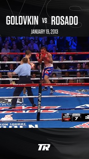 Tripple G was scary in this fight 🥶 #GennadyGolovkin #GabrielRosado #Boxing | Top Rank Boxing: The Vault