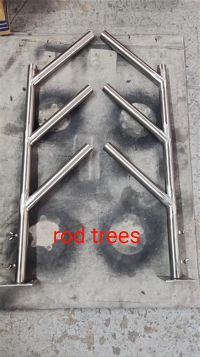 ROD TREE FABRICATION #fishing #welding #fish #troll #musky