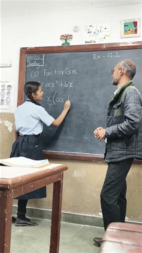 class 8th Maths Chapter 12 Factorisation, exercise 12.2 question number 3(1), maths by Arun Sir