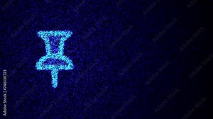 Pink icon, motion animation with 4 variations, seven-second videos with 1 second of transitions and 5 seconds that can be seamlessly looped.