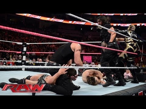 Daniel Bryan, Goldust and Cody Rhodes vs. The Shield: Raw, Oct. 7, 2013