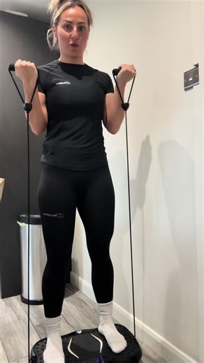Effective Arm Training with Vibrating Plate