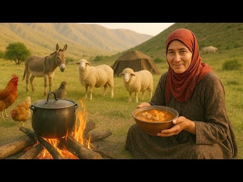 Nomadic Life | Nomadic Lifestyle and Traditional Cooking in a Remote Village