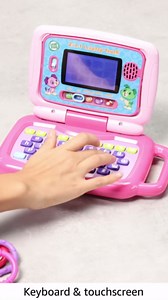LeapFrog 2-in-1 LeapTop Touch, Pink
