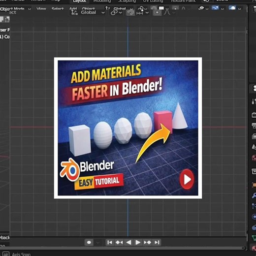 How to Link Materials in Blender (Faster Workflow) #blender #blender3d #blendertutorial