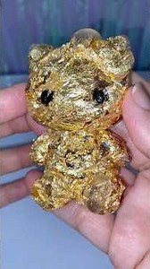 Pure gold leaf Hello Kitty squishy PART 2 🤩✨🌟 #squishy #jellywaxsquishy